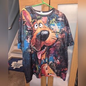 Men's Plus Size Graphic Scooby Doo Tshirt Size 5X